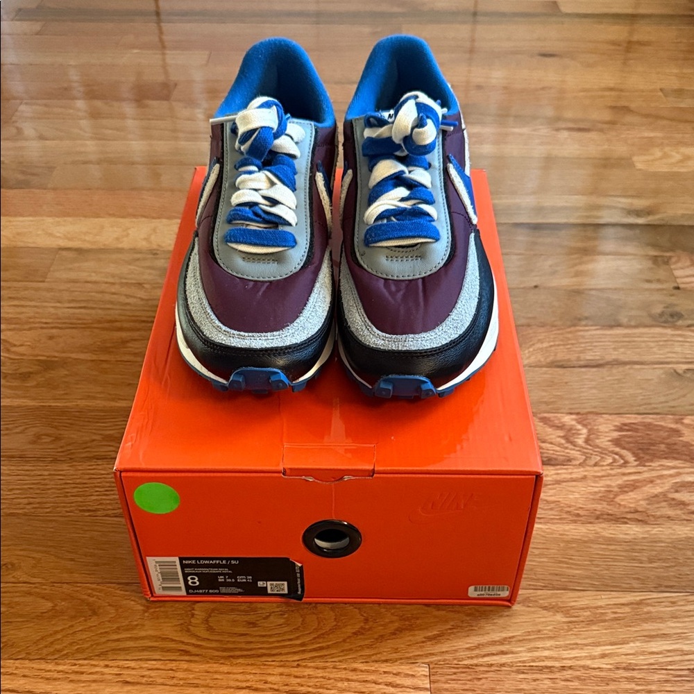 Nike : sacai x Undercover x LDWaffle ‘Night Maroon Team Royal'